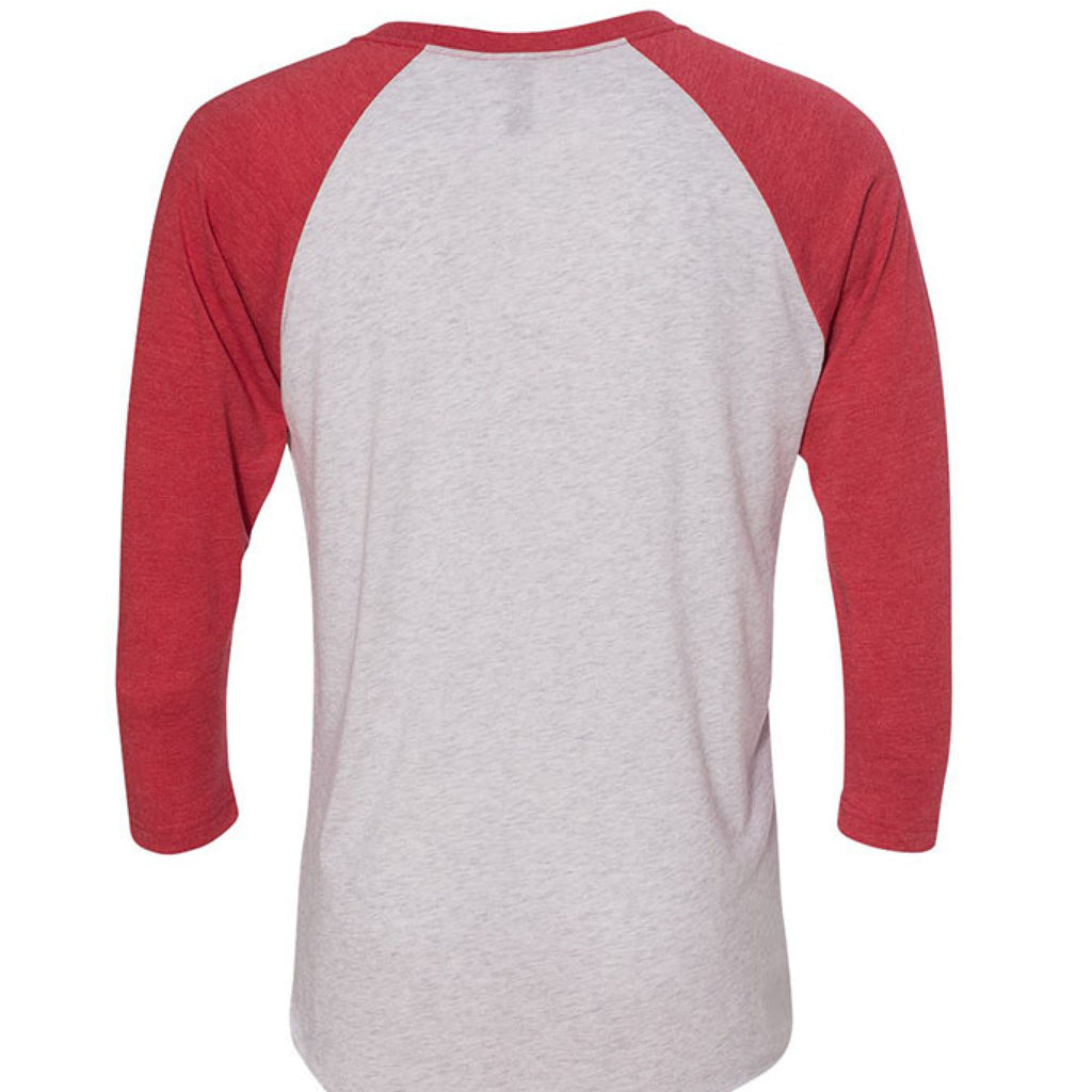 Vintage Red/ Heather White - BACK