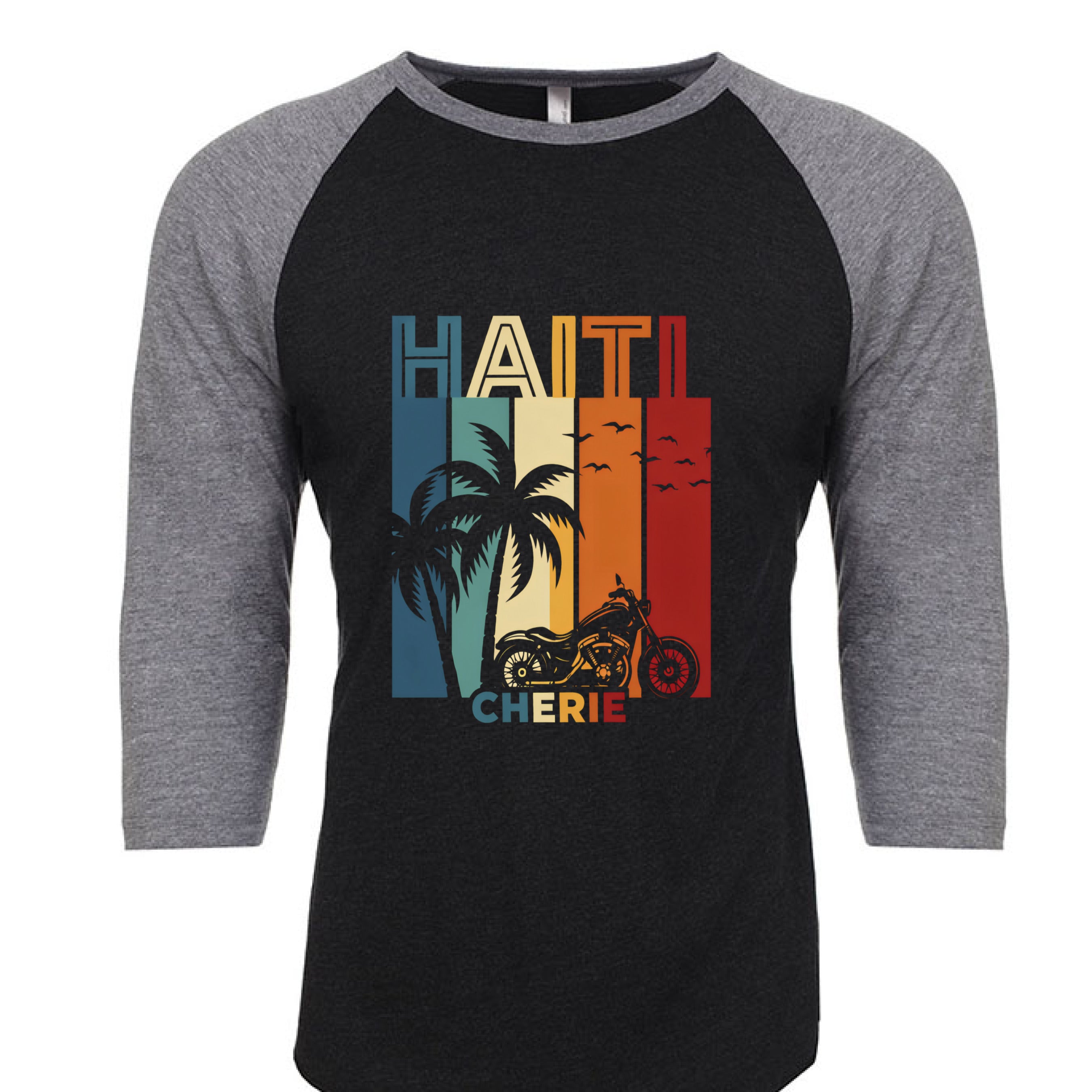 Premium Heather/ Vintage Black - FRONT