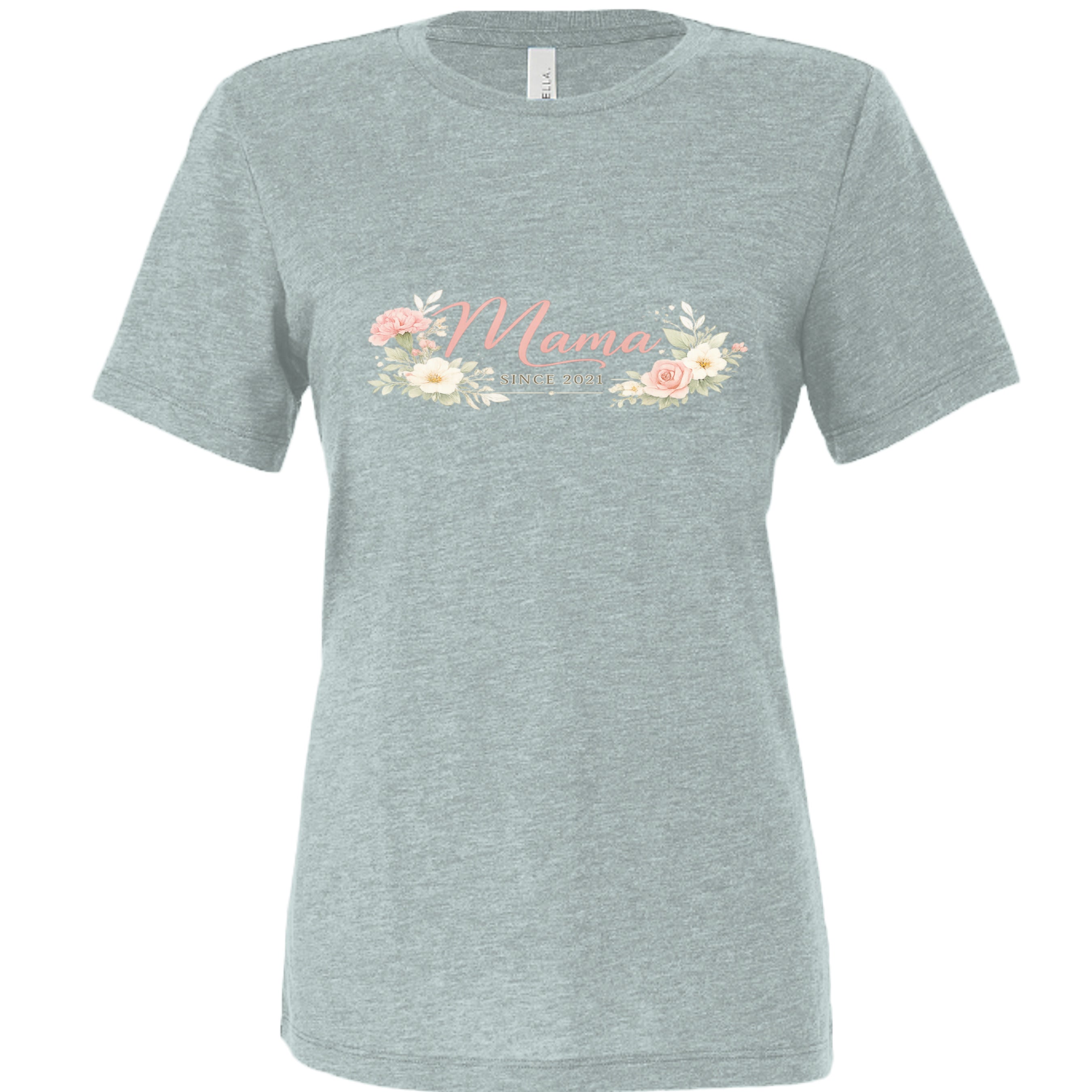 Dusty Blue Triblend - 6413 - FRONT